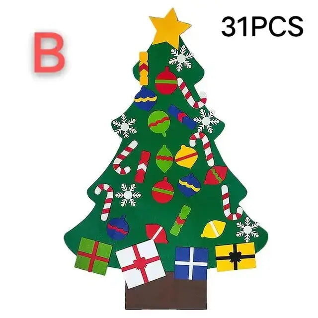 DIY Felt Christmas Tree Kit