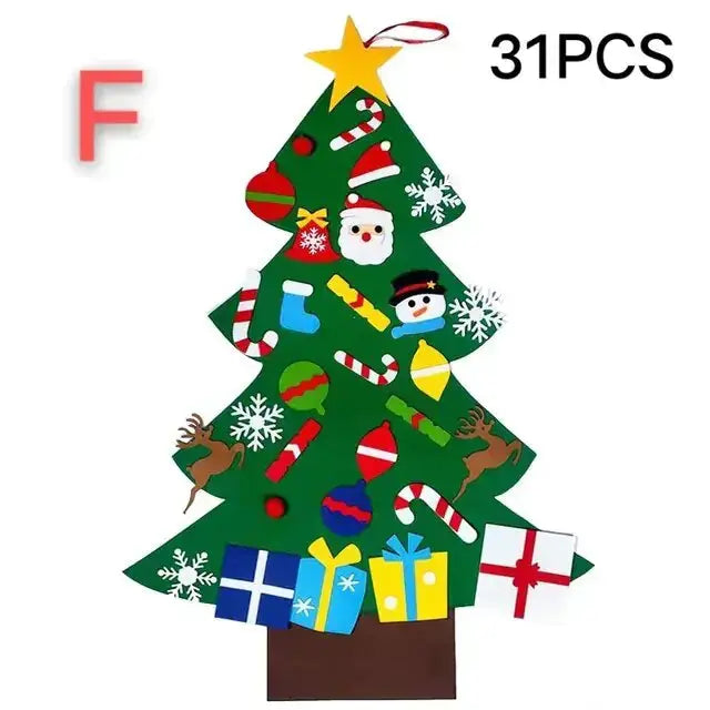 DIY Felt Christmas Tree Kit
