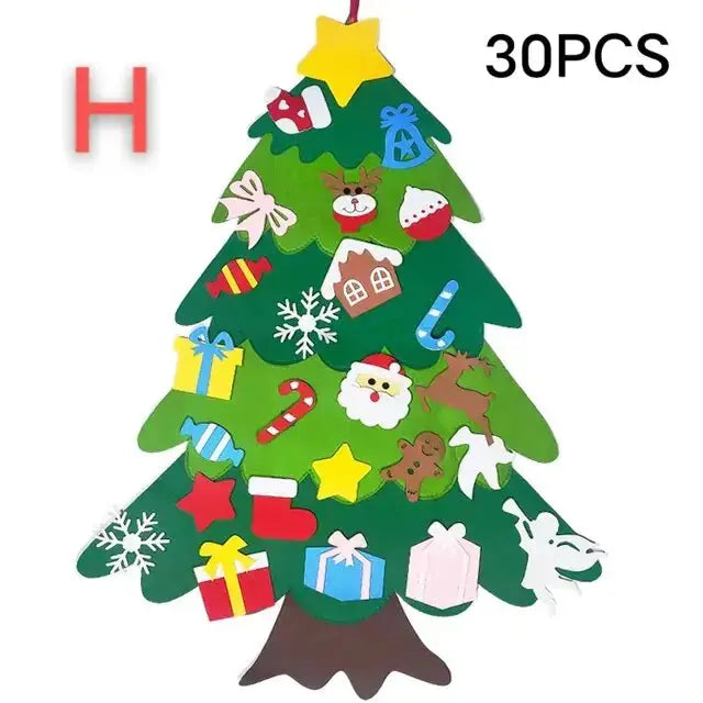 DIY Felt Christmas Tree Kit