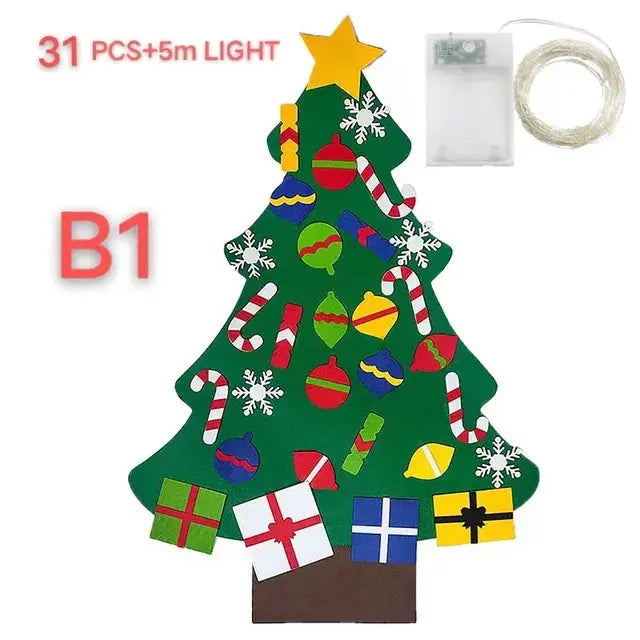 DIY Felt Christmas Tree Kit