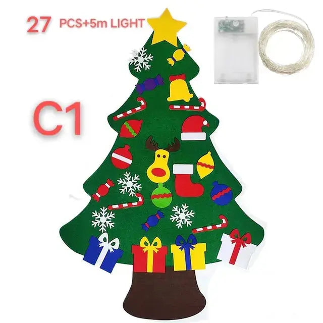 DIY Felt Christmas Tree Kit