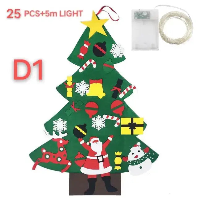 DIY Felt Christmas Tree Kit