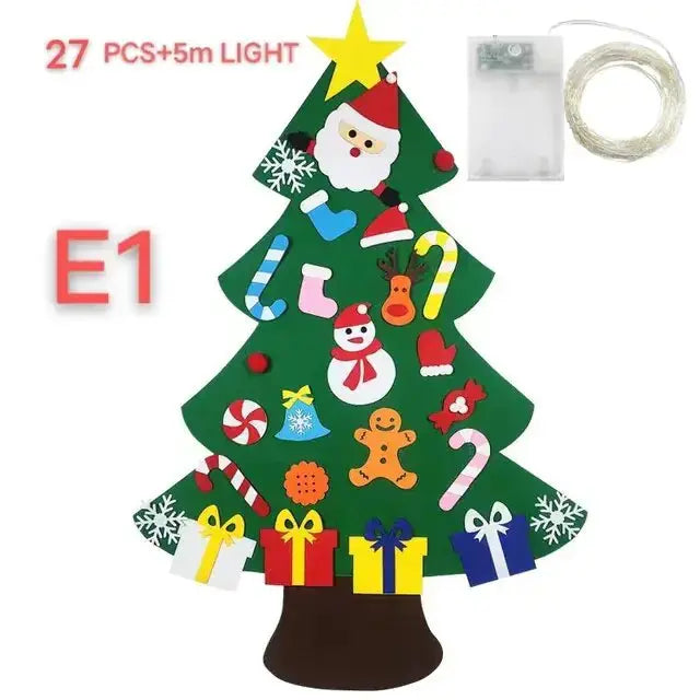 DIY Felt Christmas Tree Kit