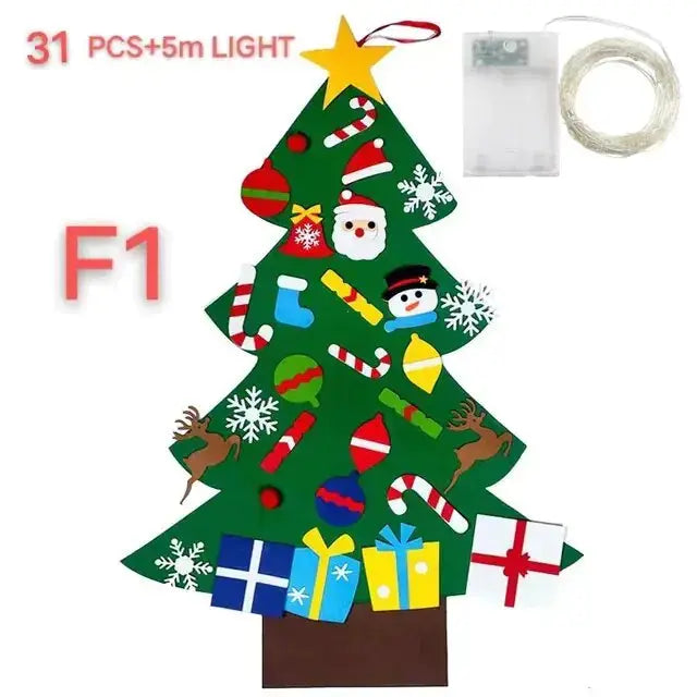 DIY Felt Christmas Tree Kit