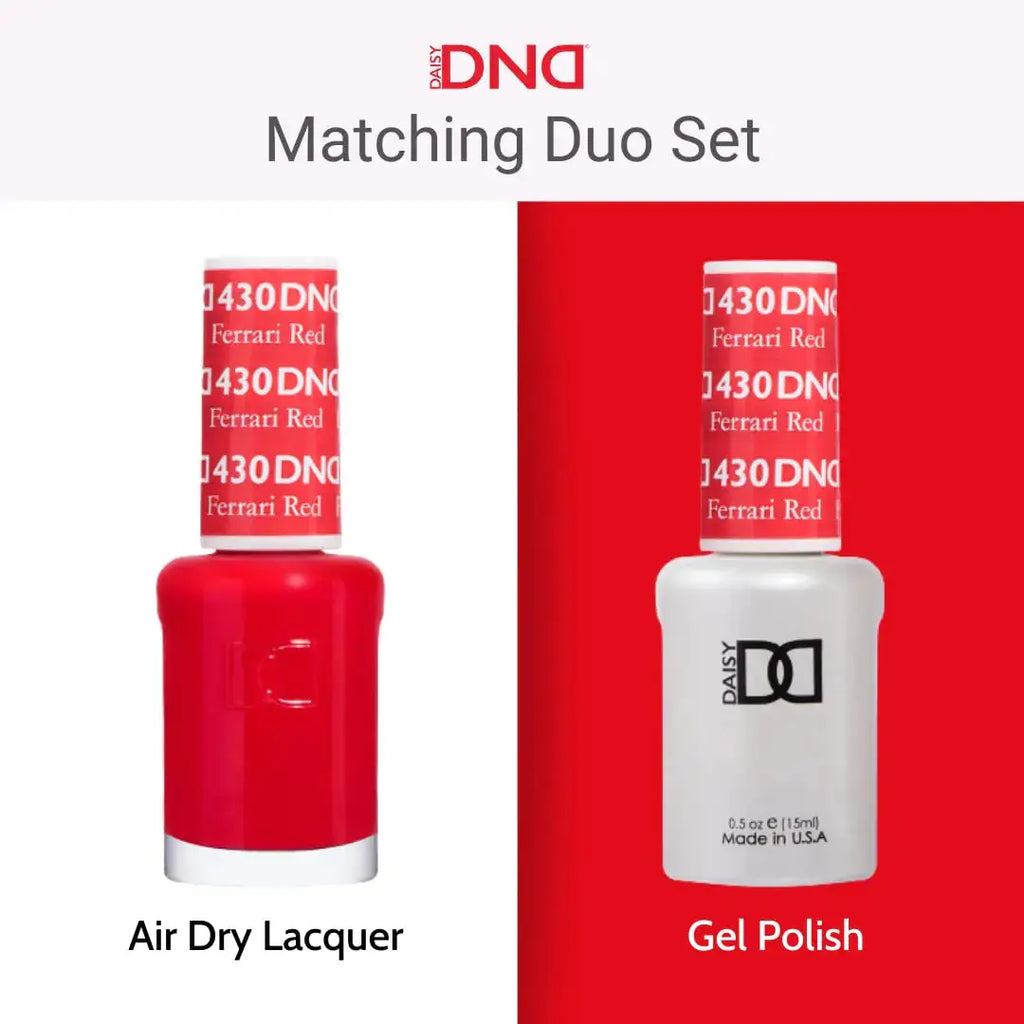 DND Gel Polish Set - Sheer Collection Chip-Free Polish Duo - UV/LED GelPolish 0.5 Fl Oz Each