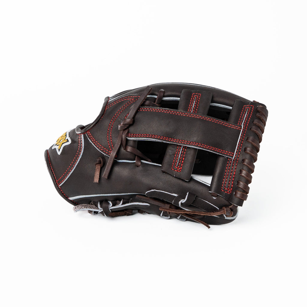 LJ-10 Baseball Fielding Glove | 12.5" Outfield | Black