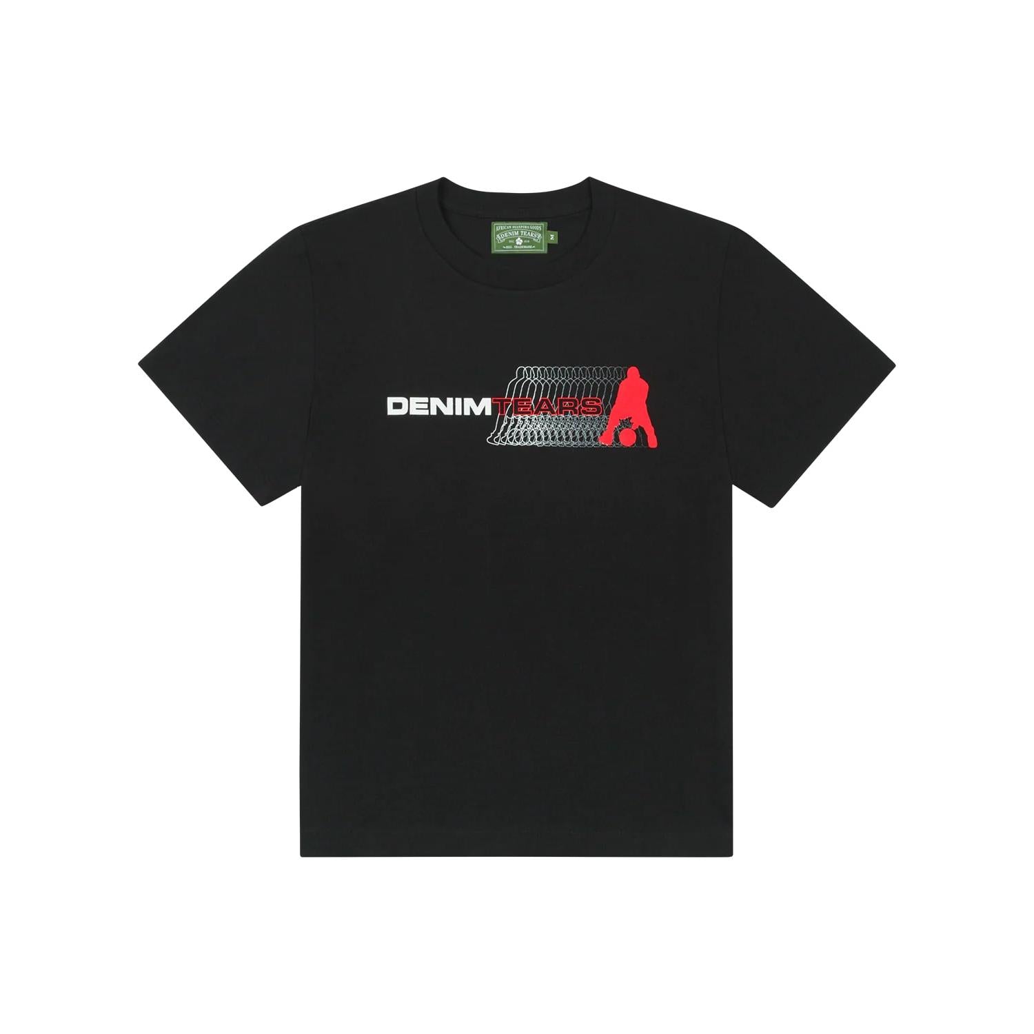 Denim Tears “Skip to My Lou” Rafer Alston Tee Black