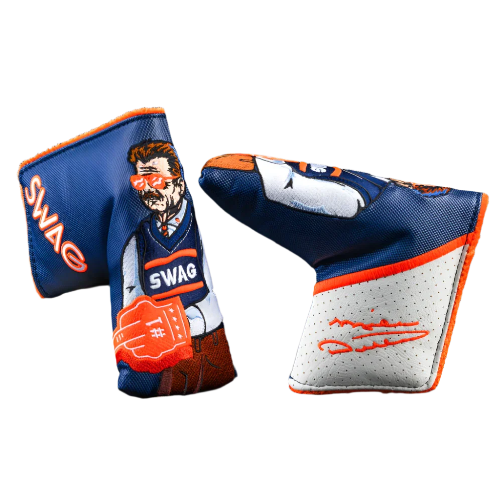Swag Golf - Da Coach (Mike Ditka) Middle Finger Blade Putter Headcover *opened, no bag*