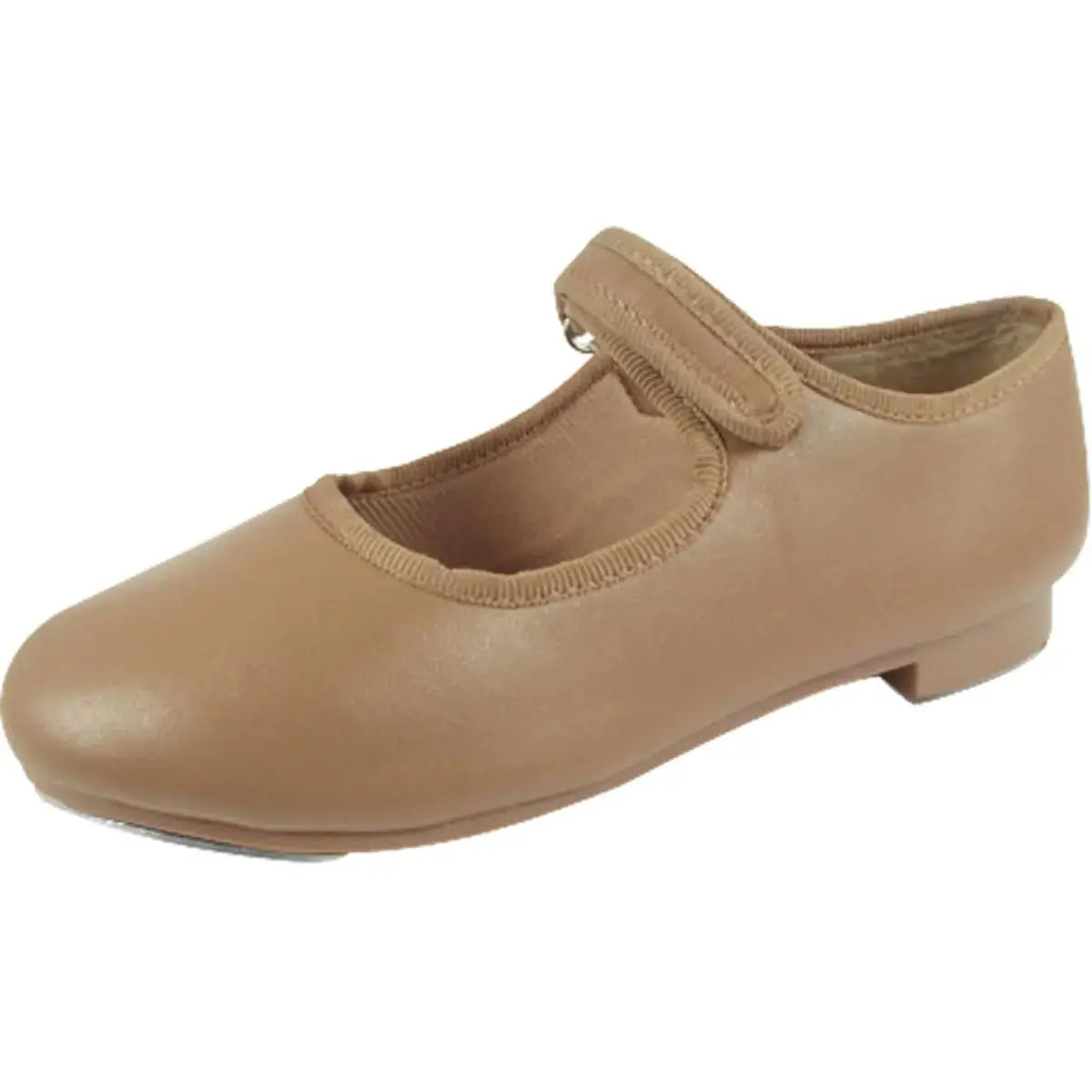Dance Class Unisex-Child Molly Jane Tap Shoe Mary Flat Caramel 11 Little Kid