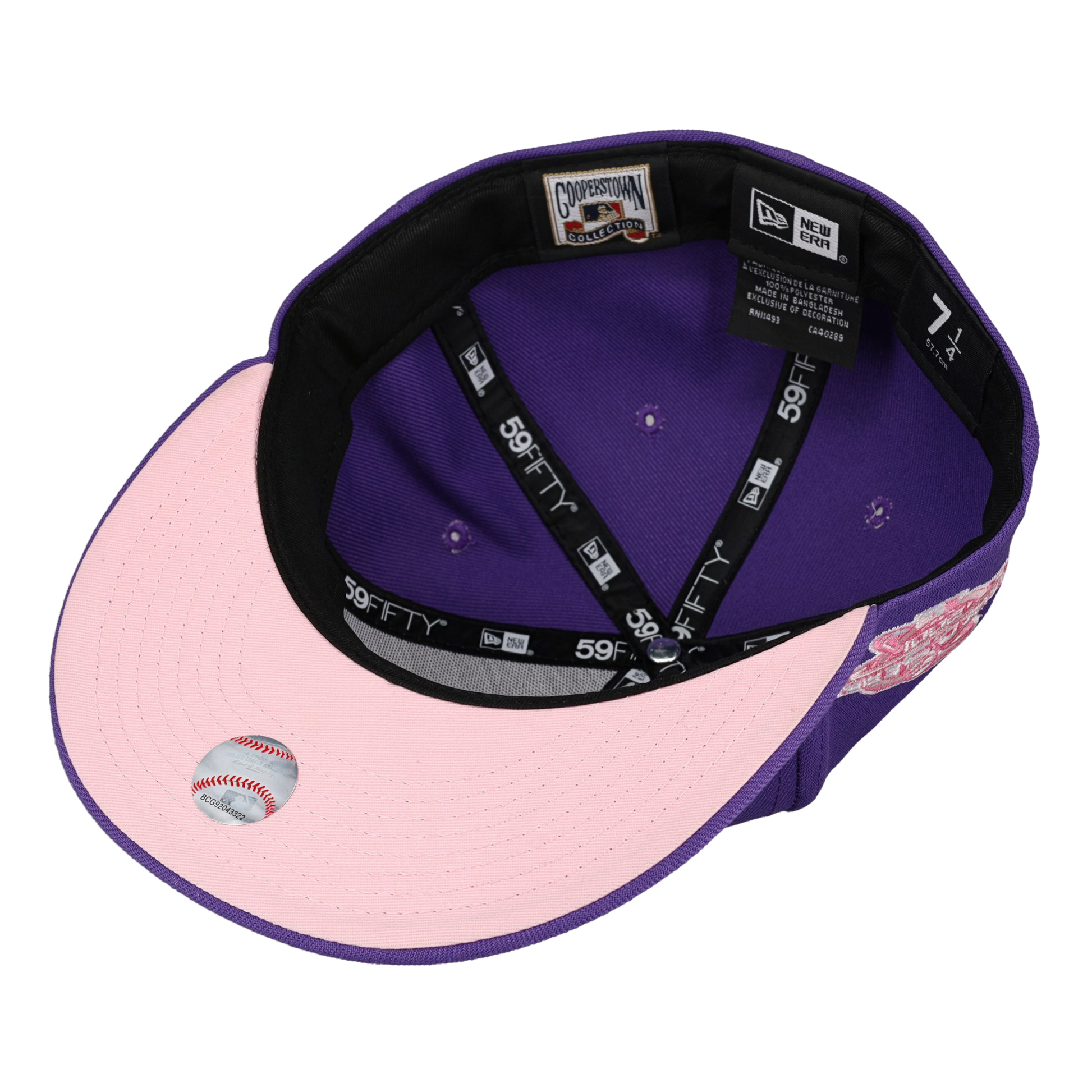 Arizona Diamondbacks Side Patch Bloom 2001 World Series Patch Fitted Hat