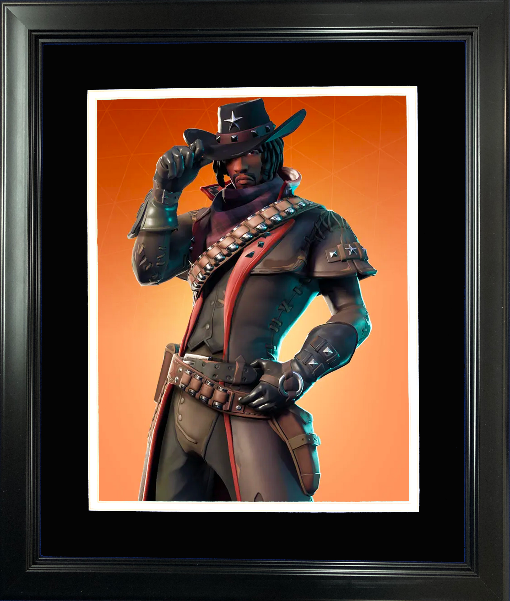 Framed Deadfire Legendary Fortnite Skin 11"x14" Video Game Photo