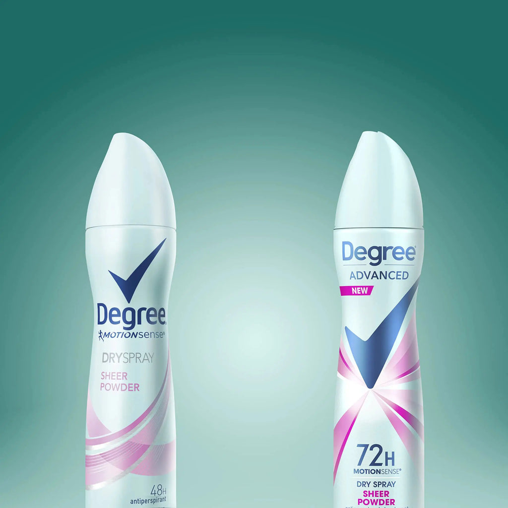 Degree Advanced Antiperspirant Deodorant Dry Spray | 72-Hour Sweat and Odor Protection For Women