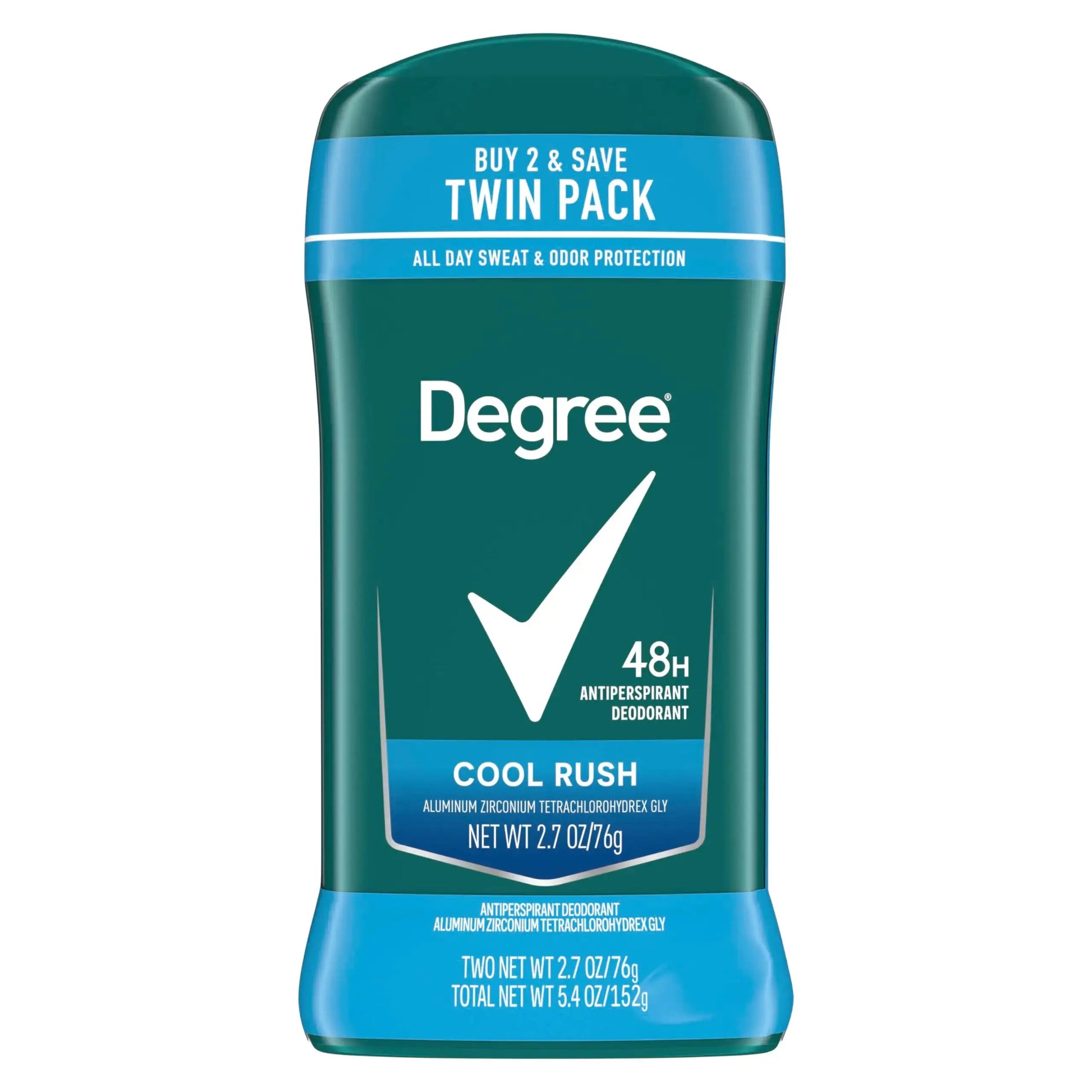 Degree Men Original Antiperspirant Deodorant - Twin Pack