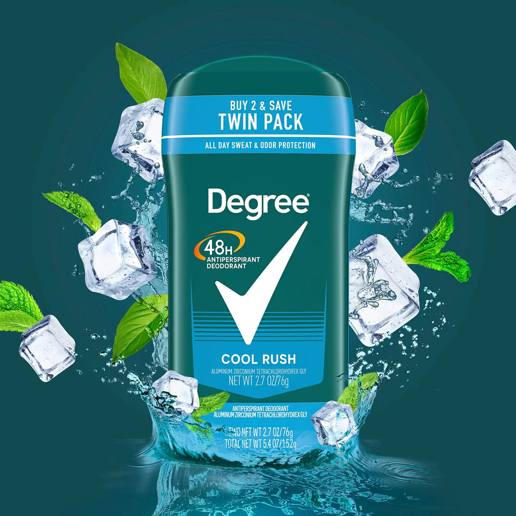 Degree Men Original Antiperspirant Deodorant - Twin Pack