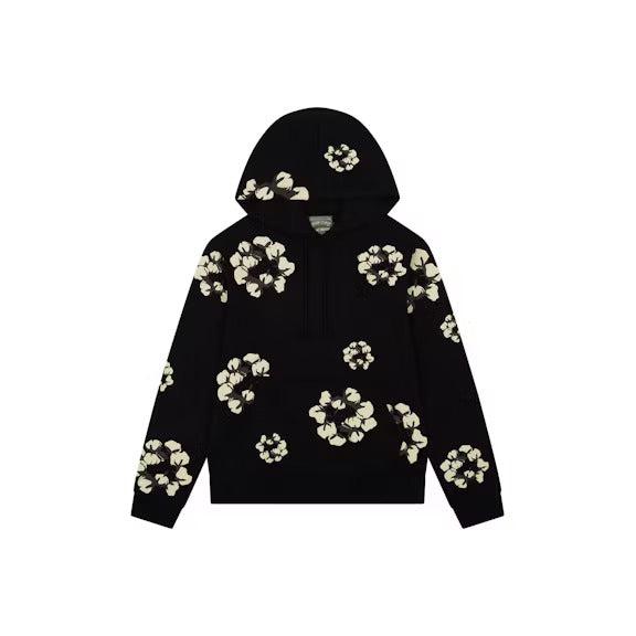 Denim Tears x CPFM Cactus Tears Wreath Hoodie Black