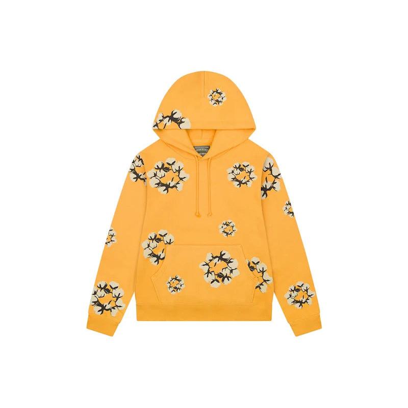 Denim Tears X Cpfm Cactus Tears Wreath Hoodie Yellow