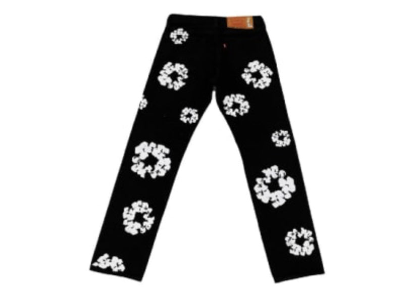 Denim Tears x Levi's Cotton Wreath Jean Black