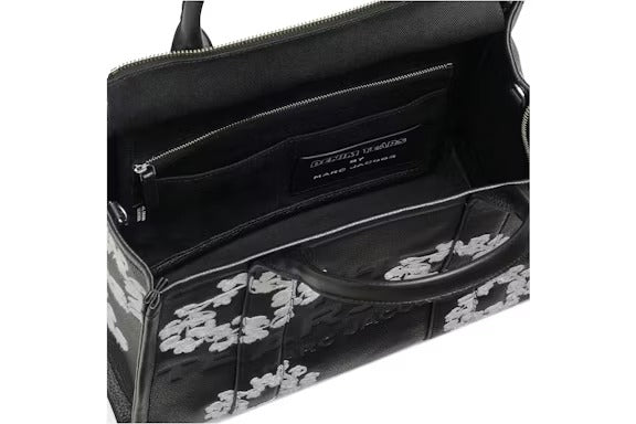 Denim Tears x Marc Jacobs Leather Tote Bag Medium Black
