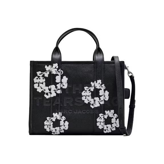 Denim Tears x Marc Jacobs Leather Tote Bag Medium Black