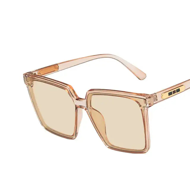 Designer Square Sunglasses for Men and Women - Oversized Square Shape