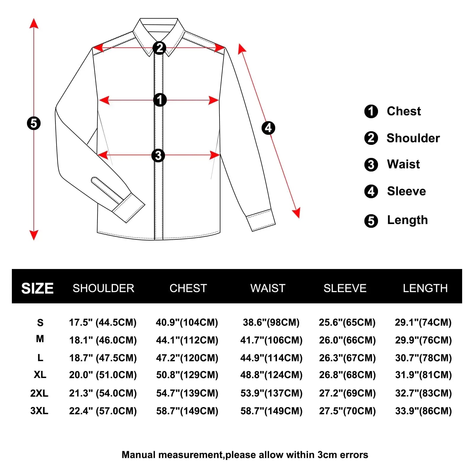 DiBanGu Men's Dress Shirt Long Sleeve Casual Button Down Shirts Regular Fit Inner Contrast Shirt