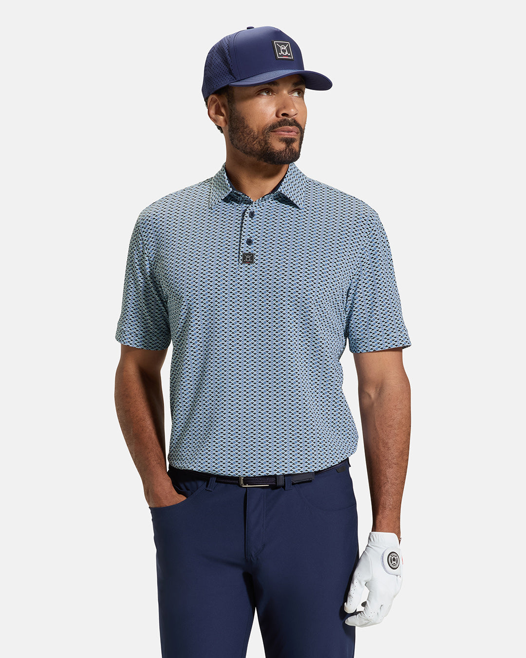 DIAMOND CHECK POLO