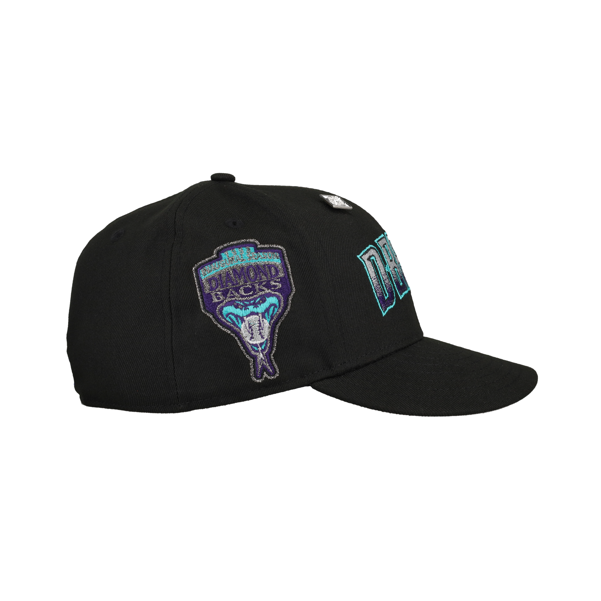 Arizona Diamondbacks 1998 Inaugural Metallic Script 59Fifty Fitted Hat