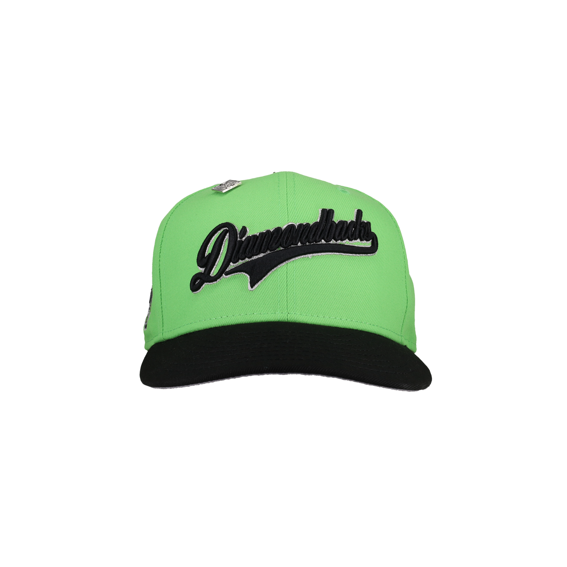 Arizona Diamondbacks 25th Anniversary Lime Metallic 59Fifty Fitted Hat