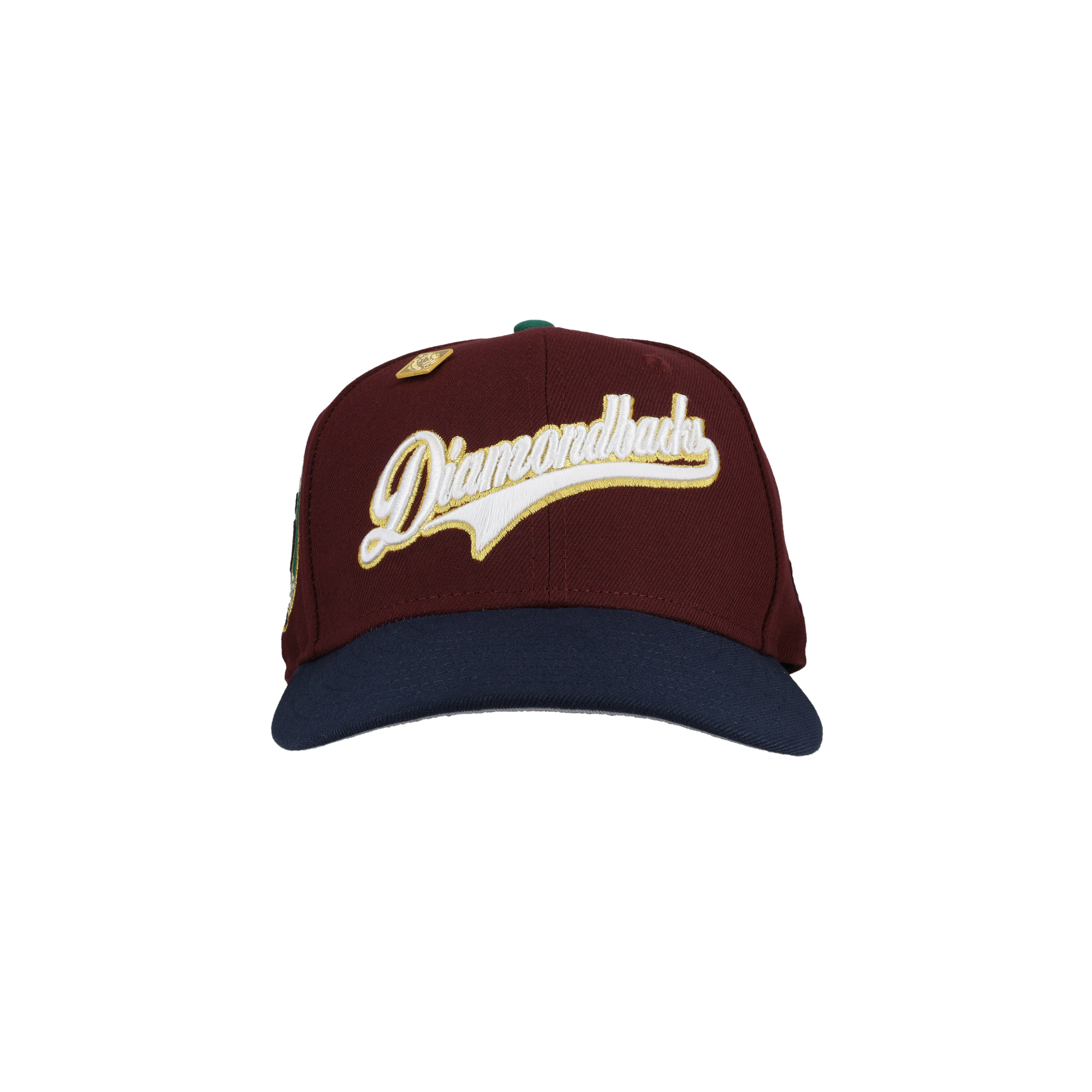 Arizona Diamondbacks 25th Anniversary Gold Script 59Fifty Fitted Hat
