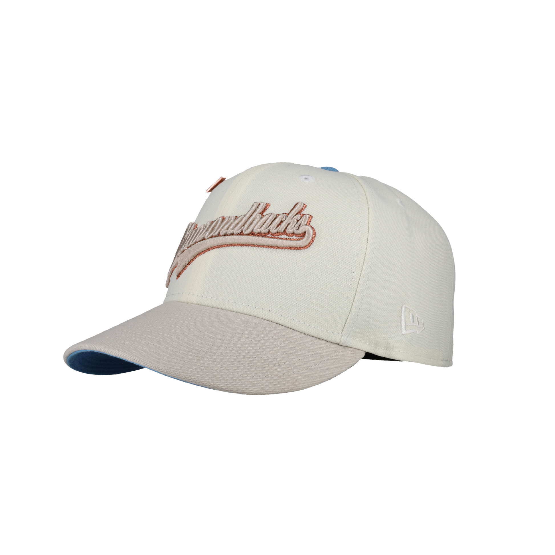 Arizona Diamondbacks 25th Anny Metallic Chrome/Stone 59Fifty Fitted Hat
