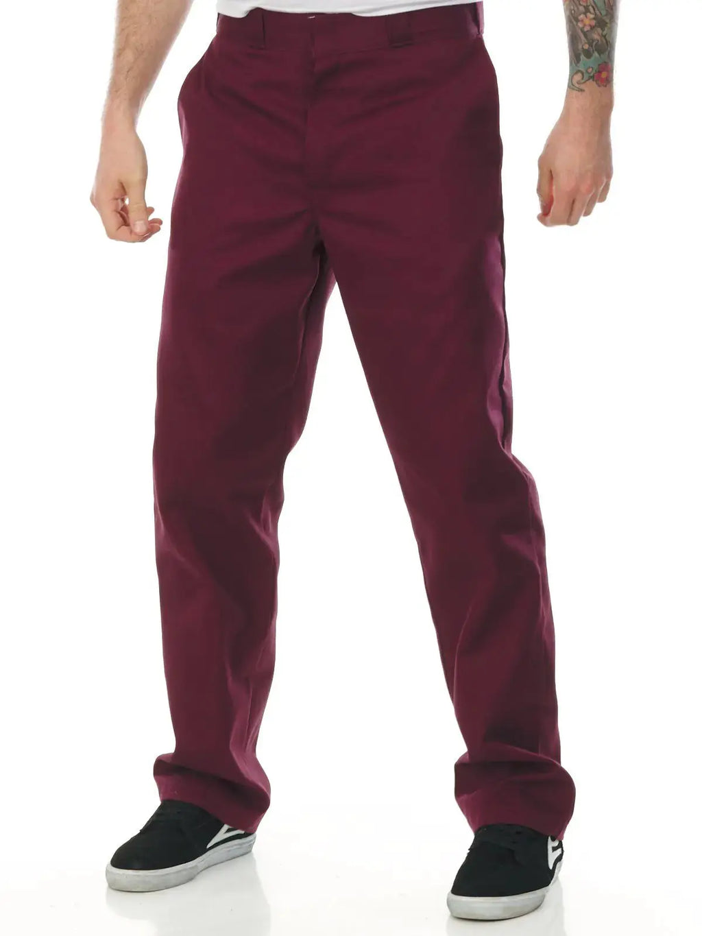 Dickies Men's Original 874 Work Pants 32W x 30L Maroon V1