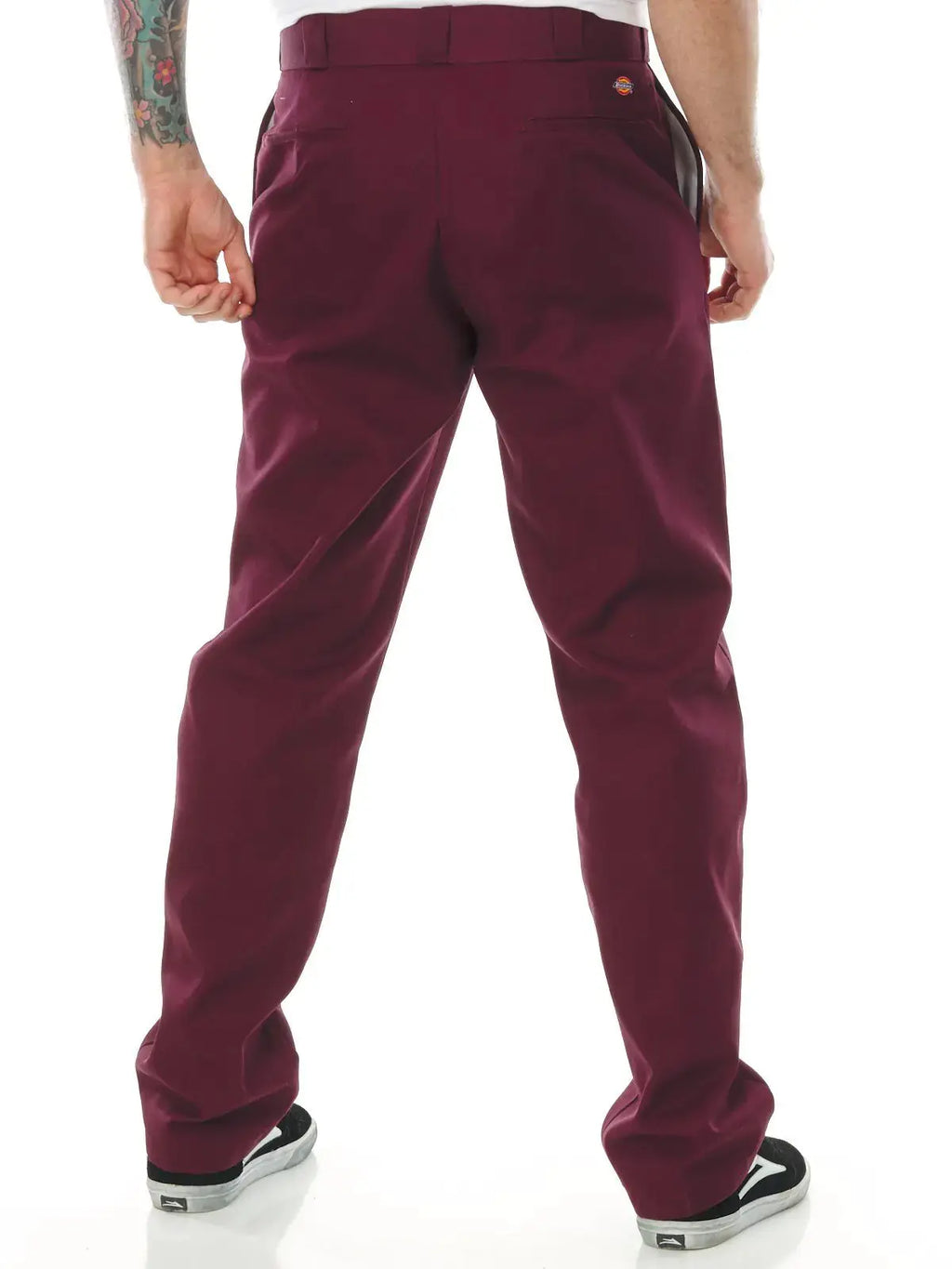 Dickies Men's Original 874 Work Pants 32W x 30L Maroon V1