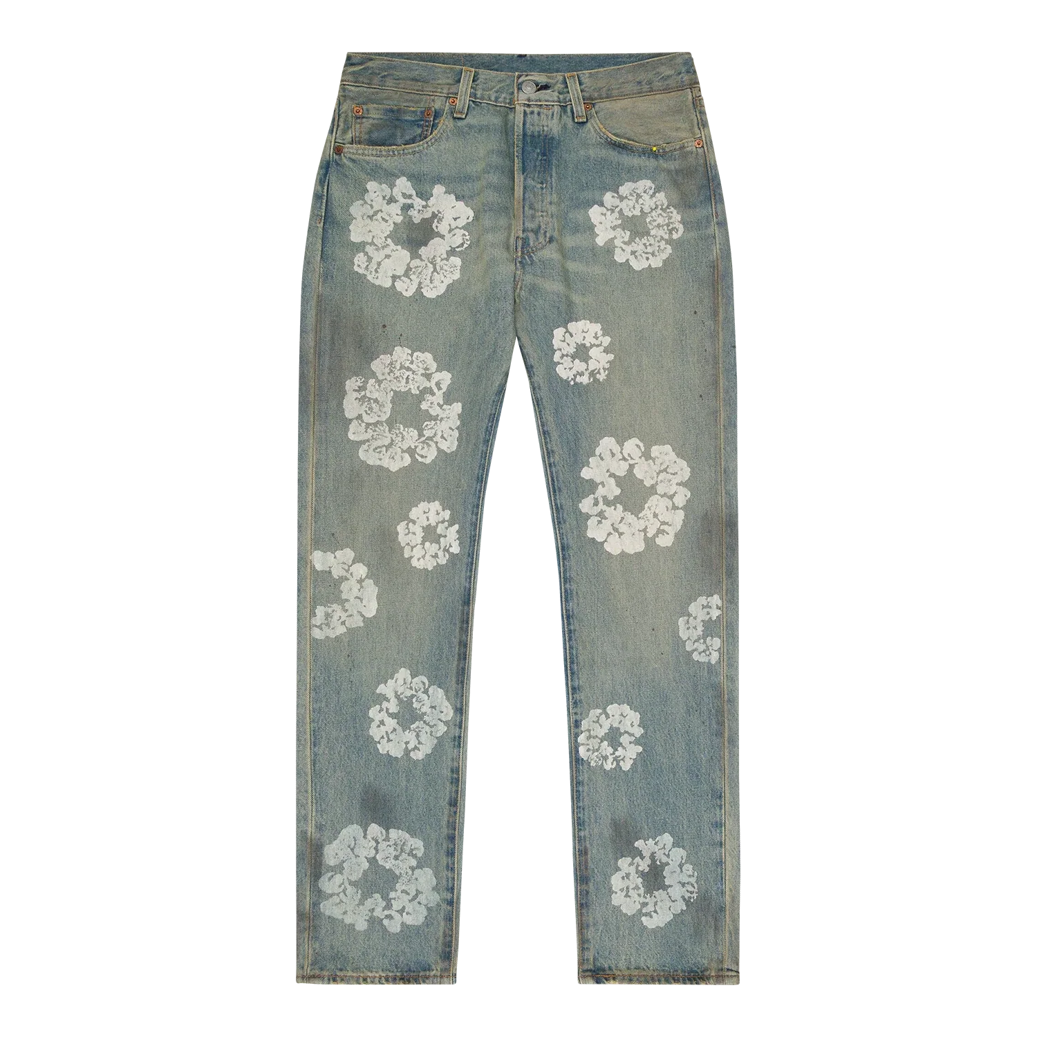 Denim Tears x Dirty Wash Wreath 501 Light Wash