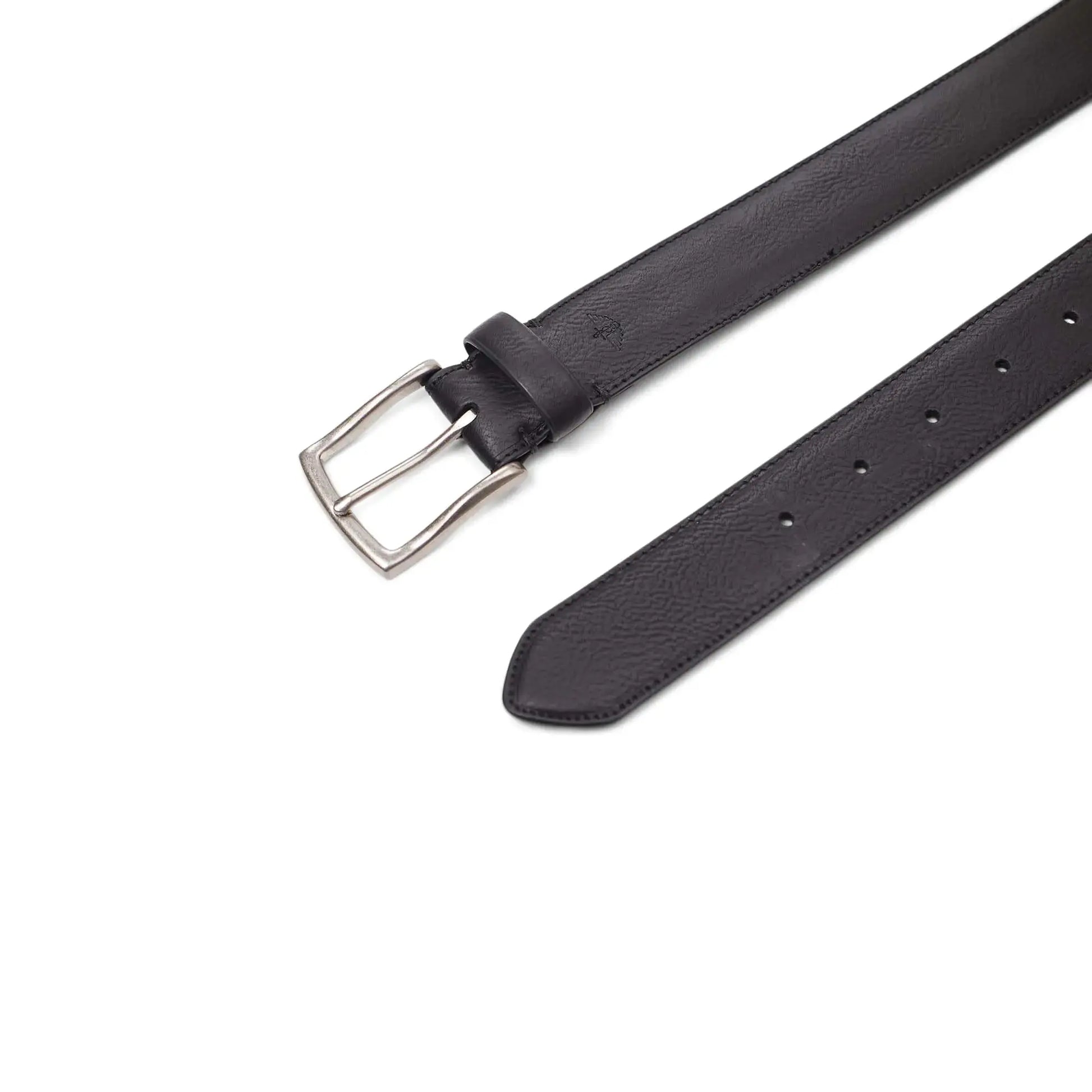 Dockers Men's Everyday Casual Belt with Classic Harness Buckle - Black Classic