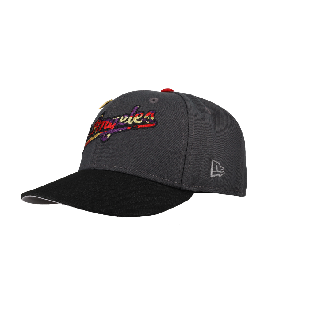 Los Angeles Dodgers 50th Anniversary Graphite 59Fifty Fitted Hat