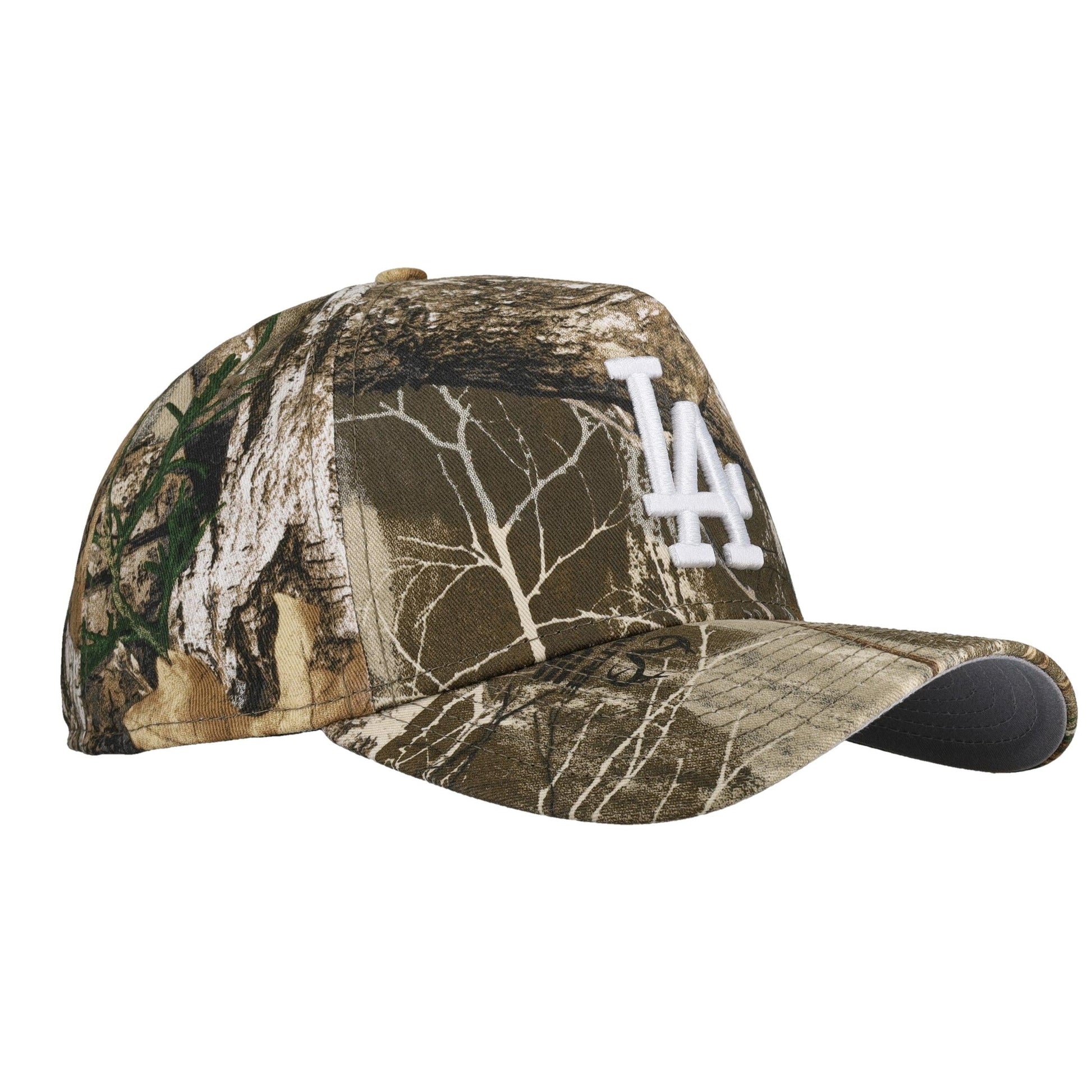 Los Angeles Dodgers New Era 9Forty A Frame Snapback Hat (Real Tree)