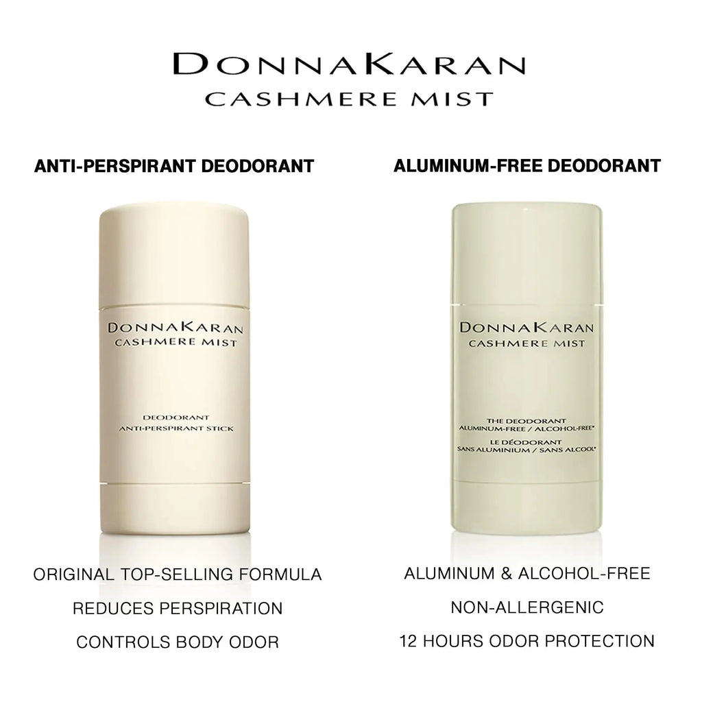 Donna Karan Cashmere Mist Women Deodorant Stick - 100% Aluminum & Alcohol Free 1.7 Oz