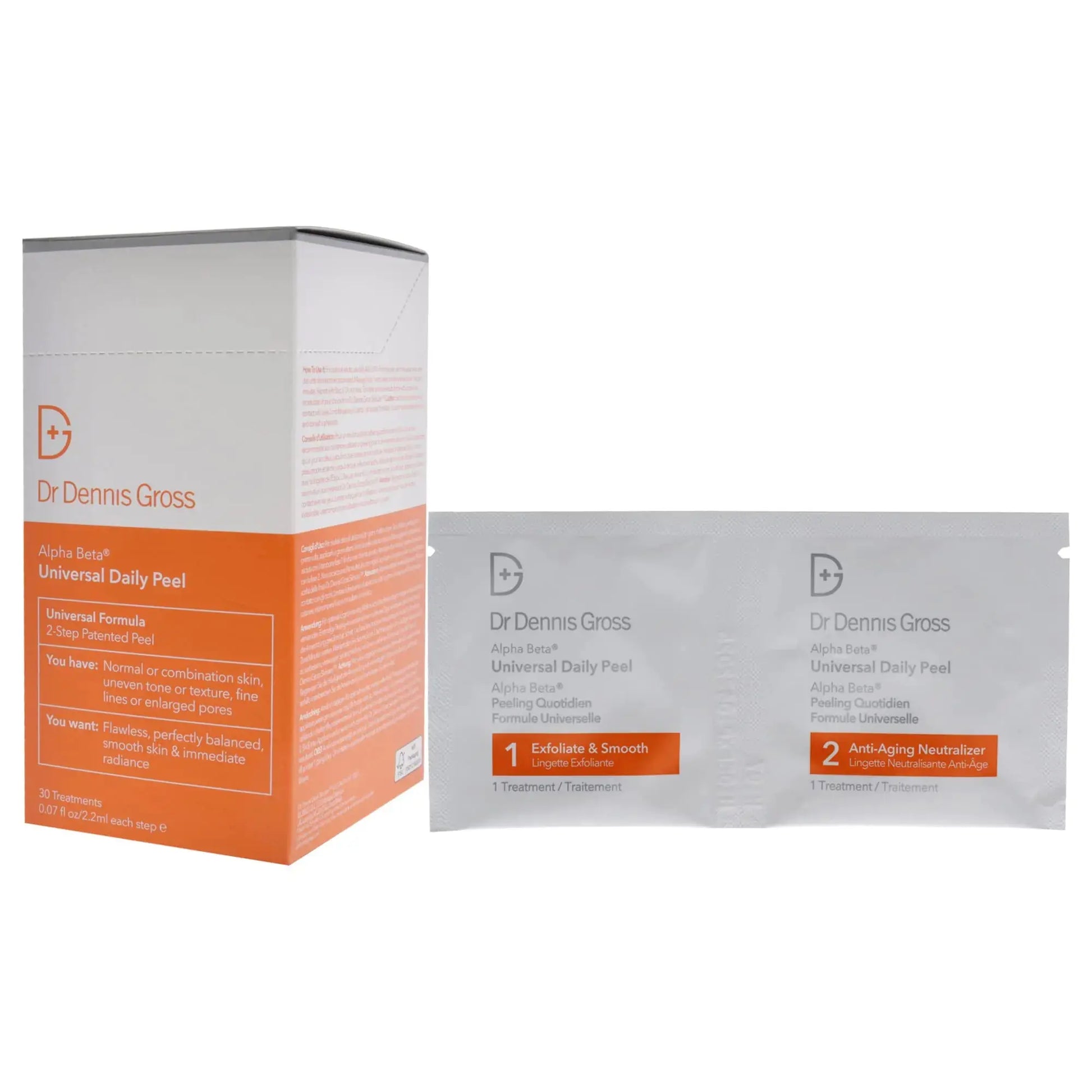 Dr Dennis Gross Alpha Beta Universal Daily Peel | For Exfoliating, Hydrating, & Smoothening