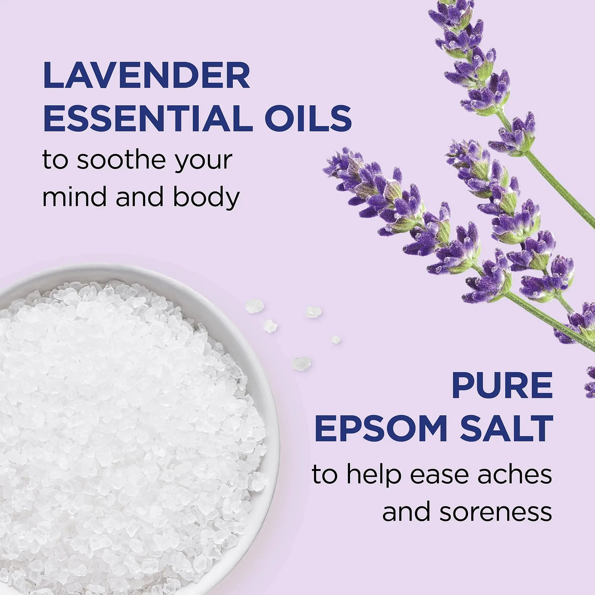 Dr Teal's Pure Epsom Salt - Soothe & Sleep with Lavender Oil