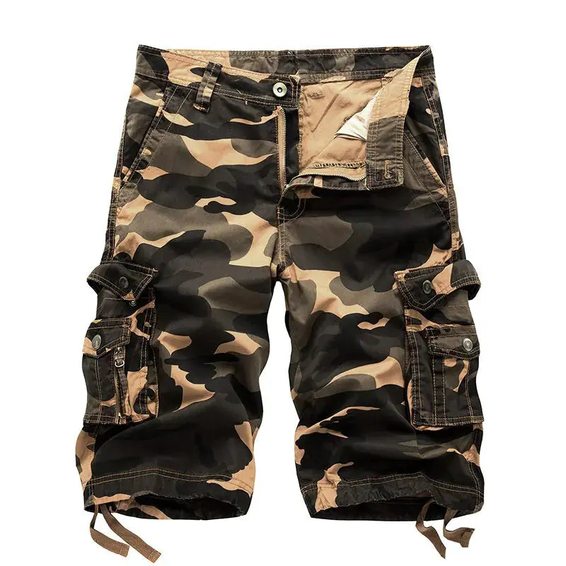 Durable & Versatile Military Cargo Shorts for Men