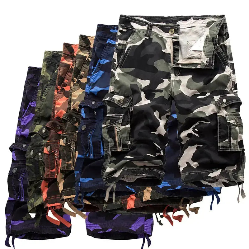 Durable & Versatile Military Cargo Shorts for Men