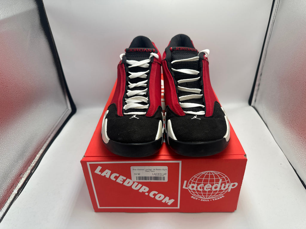 Pre Owned Jordan 14 Retro Gym Red Toro