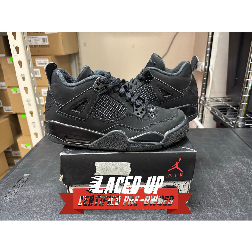 PRE OWNED Air Jordan 4 Retro "Black Cat" (2020)(GS)