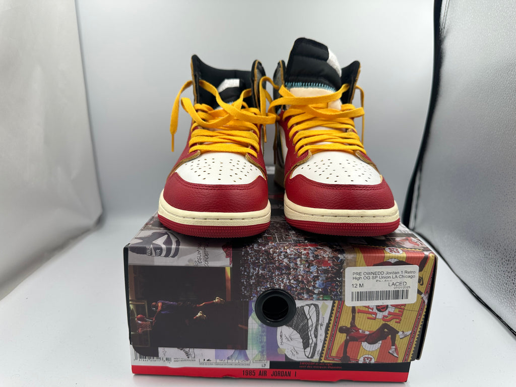 PRE OWNEDD Jordan 1 Retro High OG SP Union LA Chicago Shadow