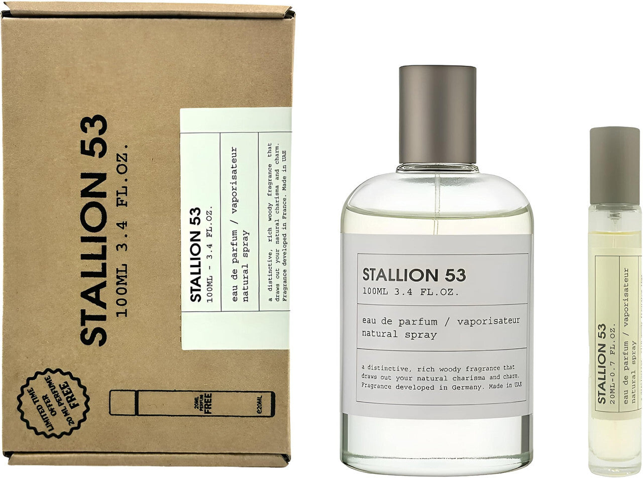Emper stallion 2 pcs set: 3.4 eau de parfum spray + 0.7 eau de parfum spray