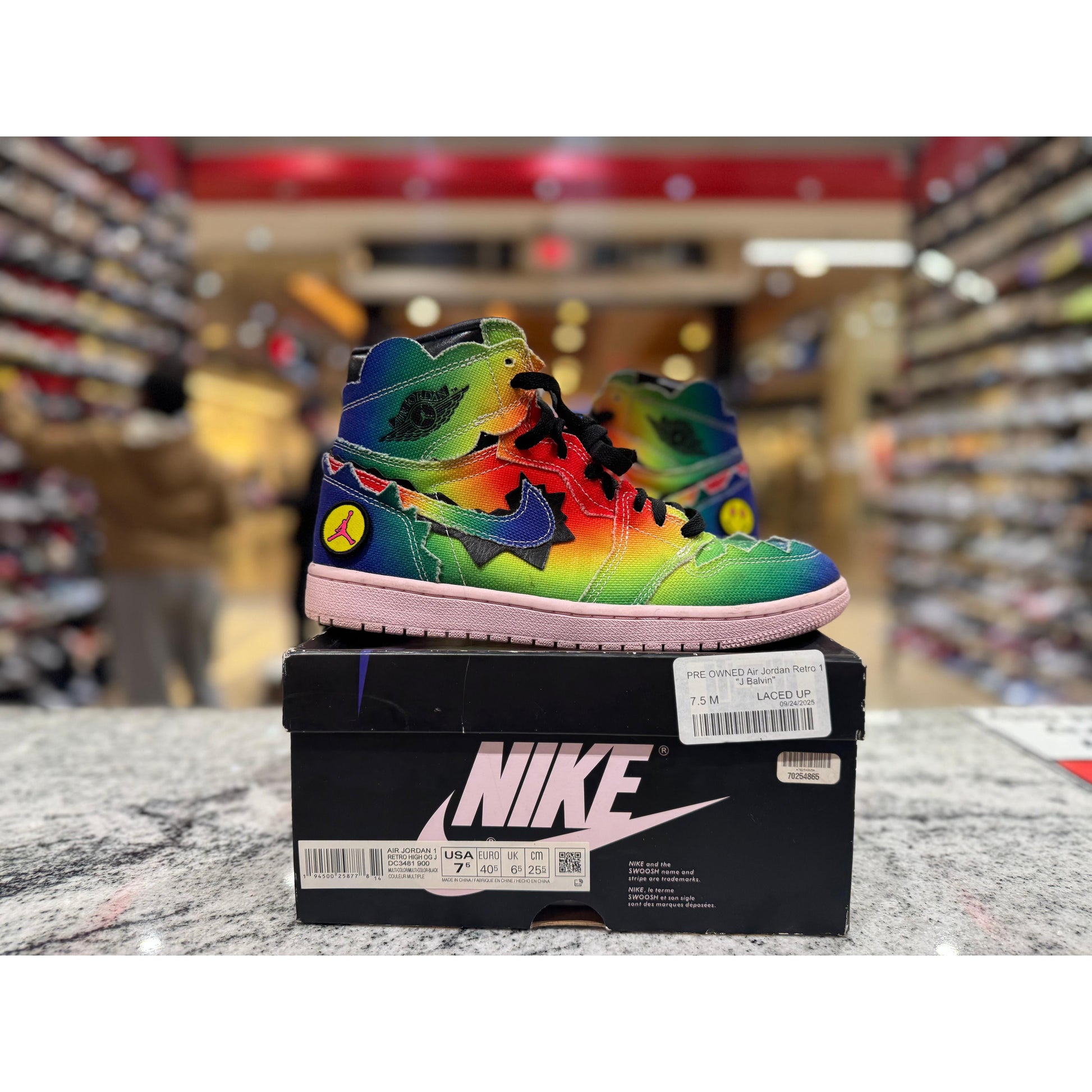 PRE OWNED Jordan 1 Retro High J Balvin