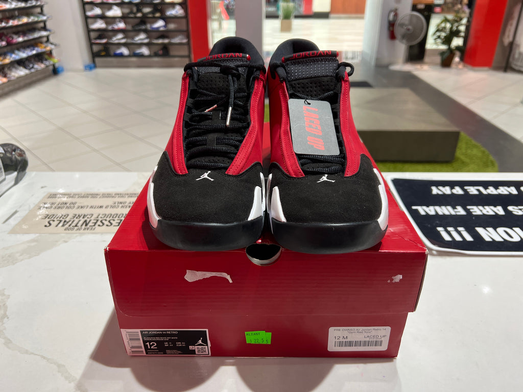 PRE OWNED Air Jordan Retro 14 "Gym Red Toro"