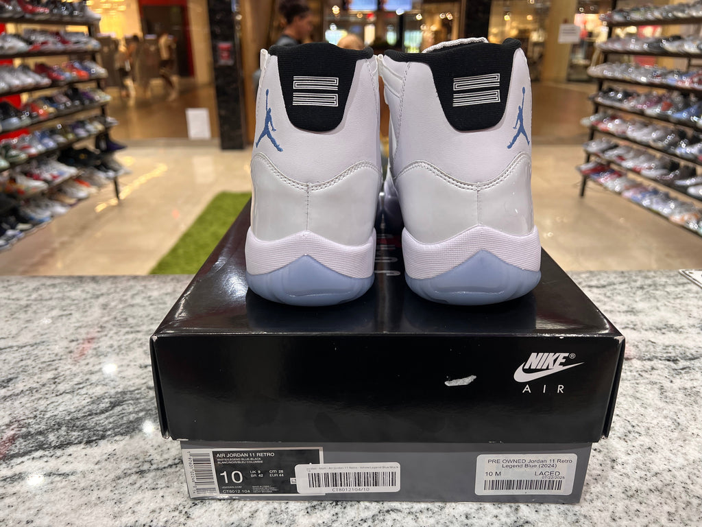 PRE OWNED Jordan 11 Retro Legend Blue (2024)