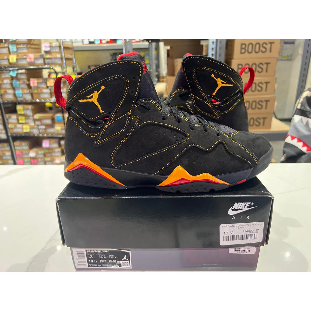 PRE OWNED Jordan 7 Retro Citrus (2022)