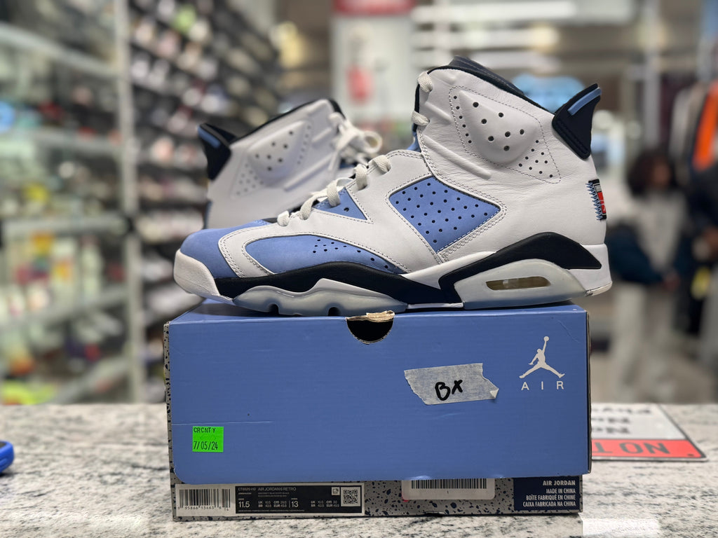 PRE OWNED Air Jordan Retro 6 "UNC"